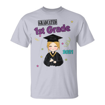 Graduate Personalized T-Shirt for Kids - Graduation Gift - Thegiftio UK