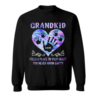 Grandchildren Fill A Place In Your Heart Custom Shirt - Gift - Thegiftio UK