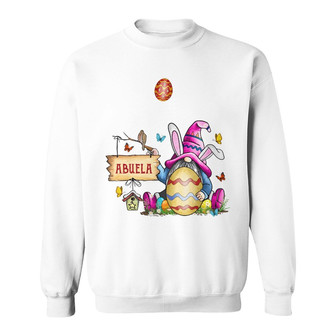 Grandma Gnome Easter Personalized Sweatshirt - Gift for Grandma - Thegiftio UK