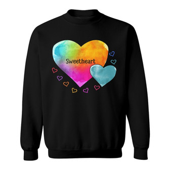 Grandma Sweethearts Pattern Custom Sweatshirt - Thegiftio UK