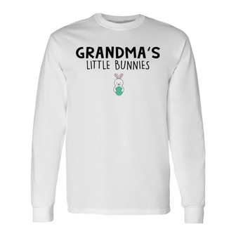 Grandma's Little Bunnies Personalized Long Sleeve Shirt - Easter Gift - Thegiftio UK