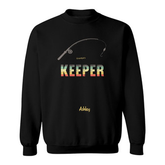 Grandpa Keepers Stick Figure Custom Sweatshirt - Gift for Dad - Thegiftio UK