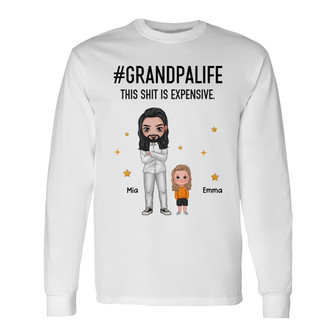 Grandpa Life Doll Man & Kid Custom Shirt - Gift for Grandpa - Thegiftio UK