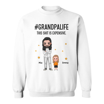 Grandpa Life Doll Man & Kid Custom Shirt - Gift for Grandpa - Thegiftio UK