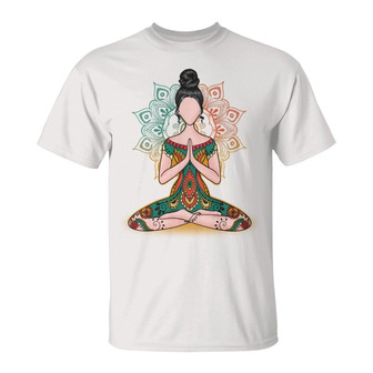 Half Namaste Half GTFO My Face Custom T-Shirt - Yoga Gift - Thegiftio UK