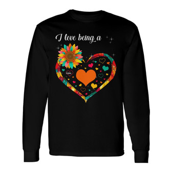 Hearts Inside Heart Mom Grandma Custom Long Sleeve Shirt - Family Gift - Thegiftio UK