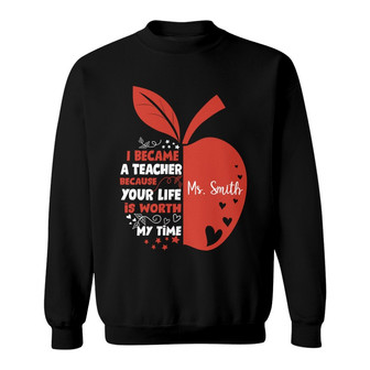I Became A Teacher Personalized Sweatshirt - Gift for Teachers - Thegiftio UK