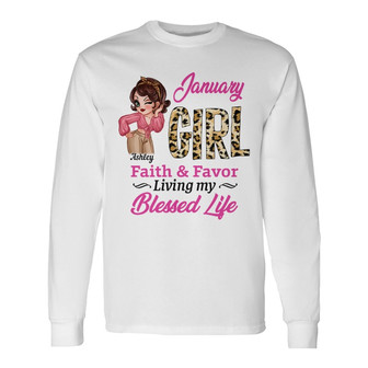 Leopard Sassy Girl Birthday Gift Custom Long Sleeve Shirt - Gift - Thegiftio UK