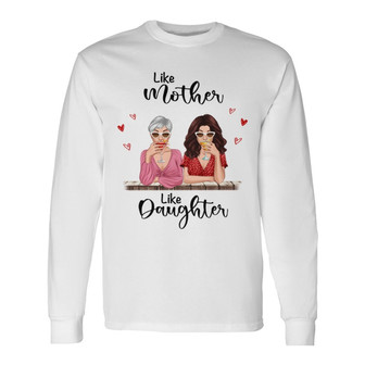 Like Mother Like Daughter Drinking Cocktail Girls Custom - Thegiftio UK