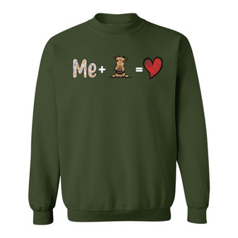 Me And Dog Is Love Custom Sweatshirt - Gift for Dog Lovers - Thegiftio UK