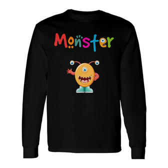 Mom Dad I've Created A Monster Custom Long Sleeve Shirt - Family Gift - Thegiftio UK