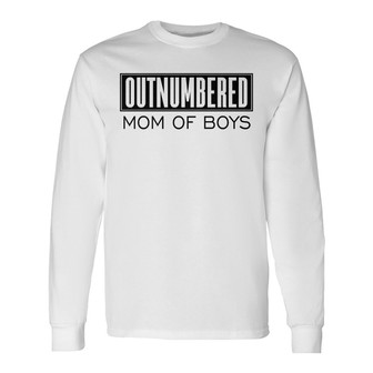 Mom Of Boys Dad Of Girls Custom Long Sleeve Shirt - Gift for Dad - Thegiftio UK