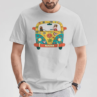 Mostly Peace Love Dogs Custom T Shirt - Gift for Dog Lovers - Thegiftio UK