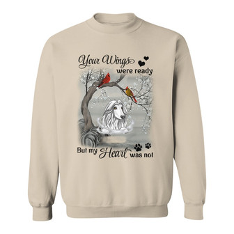 My Heart Was Not Ready Custom Sweatshirt - Memorial Gift - Thegiftio UK