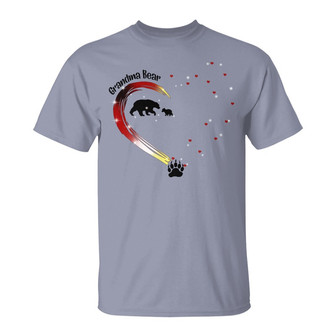 Native American Custom T Shirt Grandma Bear - Gift for Mom - Thegiftio UK