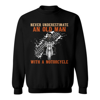 Never Underestimate An Old Man With Motorcycle Custom - Thegiftio UK