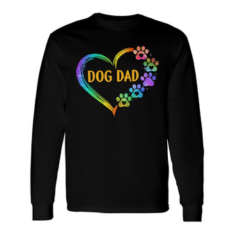 Paws Heart Personalized Long Sleeve Shirt - Gift for Dog Lovers - Thegiftio UK