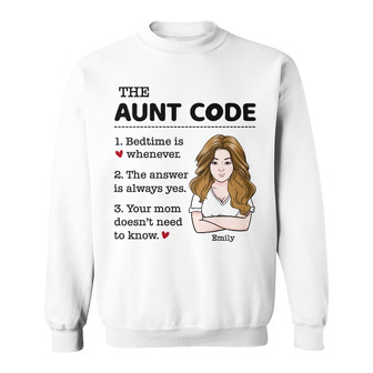 Personalized Aunt Sweatshirt - Thegiftio UK