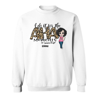 Personalized Back To School Teacher Life Sweatshirt - Thegiftio UK