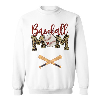 Personalized Baseball Softball Mom Sweatshirt - Thegiftio UK