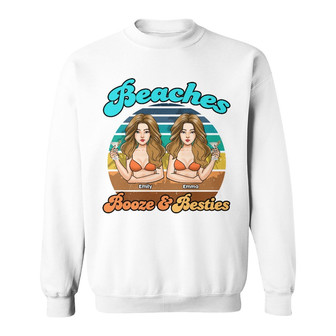 Personalized Beach Friends Sweatshirt - Thegiftio UK