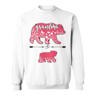 Personalized Bear Mom Grandma Sweatshirt - Thegiftio UK