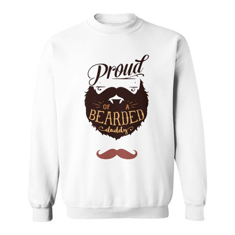 Personalized Bearded Dad Grandpa Sweatshirt - Thegiftio UK