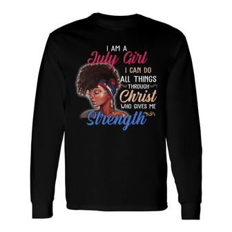 Personalized BWA Christ Gives Me Strength Long Sleeve Shirt - Thegiftio UK