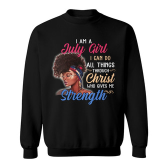 Personalized BWA Christ Gives Me Strength Sweatshirt - Thegiftio UK