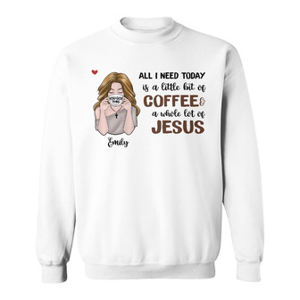 Personalized BWA Coffee Jesus Sweatshirt - Thegiftio UK