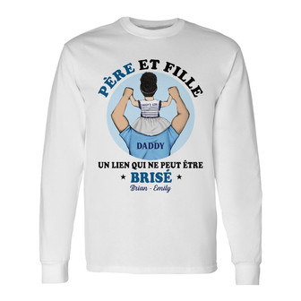 Personalized BWA Père Et Fille Long Sleeve Shirt - Thegiftio UK