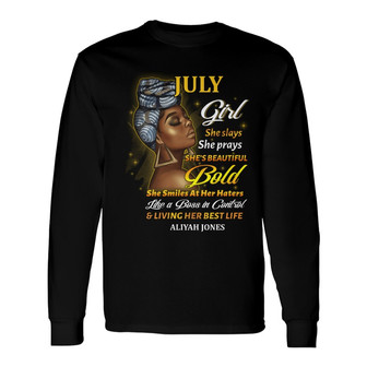 Personalized BWA She Prays Long Sleeve Shirt - Thegiftio UK