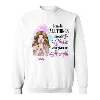 Personalized BWA Strength Sweatshirt - Thegiftio UK