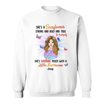Personalized BWA Sunshine Hurricane Sweatshirt - Thegiftio UK