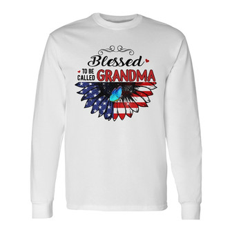 Personalized Called Grandma Mom Long Sleeve Shirt - Thegiftio UK