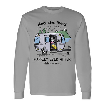 Personalized Camping Girl - Thegiftio UK