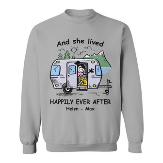 Personalized Camping Girl - Thegiftio UK
