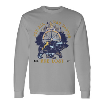 Personalized Camping White Long Sleeve Shirt - Thegiftio UK