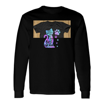 Personalized Cat Mom Happy Mother's Day Long Sleeve Shirt - Thegiftio UK