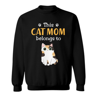 Personalized Cat Mom Sweatshirt - Thegiftio UK