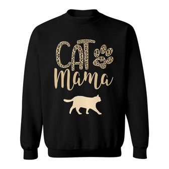 Personalized Cat Mom Sweatshirt - Thegiftio UK