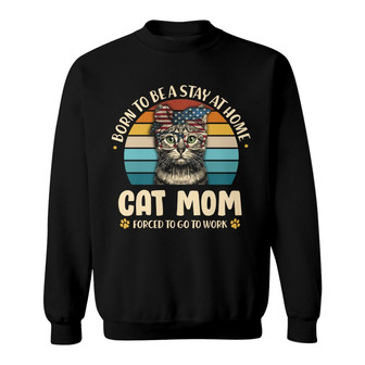 Personalized Cat Mom Sweatshirt - Thegiftio UK