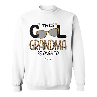 Personalized Cool Grandma White Sweatshirt - Thegiftio UK