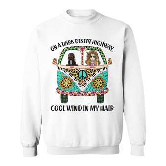 Personalized Cool Wind In My Hair Dog Sweatshirt - Thegiftio UK