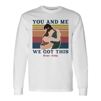 Personalized Couple We Got This Long Sleeve Shirt TID - Thegiftio UK