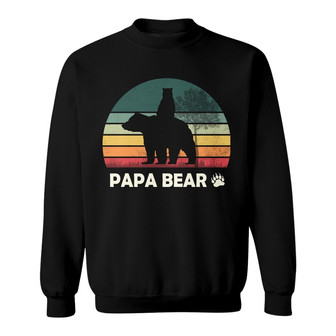 Personalized Dad Grandpa Bear Sweatshirt - Thegiftio UK