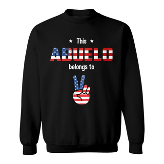 Personalized Dad Grandpa Belongs To Sweatshirt - Thegiftio UK