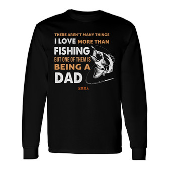 Personalized Dad Grandpa Fishing Long Sleeve Shirt - Thegiftio UK
