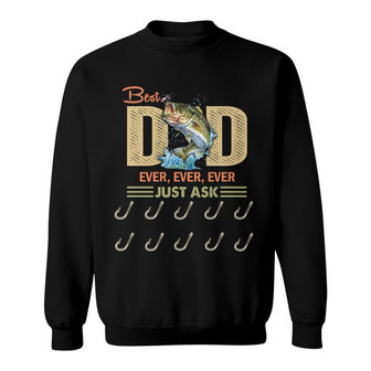 Personalized Dad Grandpa Fishing Sweatshirt - Thegiftio UK
