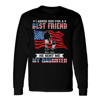Personalized Dad Grandpa Friend Long Sleeve Shirt - Thegiftio UK